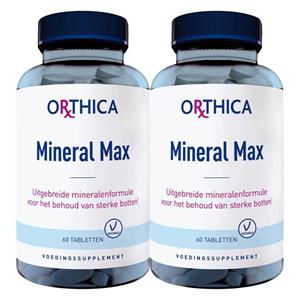 Orthica Gratis Verzending: 2x  Mineral Max 60 tabletten