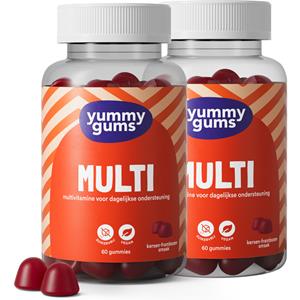 Yummygums Gratis Verzending: 2x  Multi 60 gummies