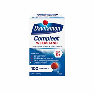 Davitamon Gratis Verzending: 4x  Compleet Weerstand 100 stuks