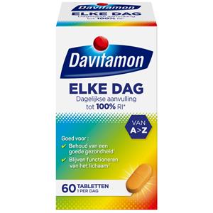 Davitamon Gratis Verzending: 4x  Elke Dag 60 tabletten
