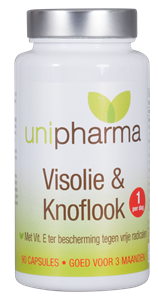 Unipharma Visolie & knoflook 90 capsules