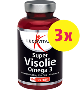 Lucovitaal Super visolie omega 3 450 capsules