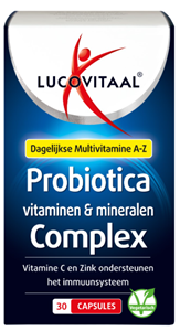 Lucovitaal Probiotica vitamine & mineralen complex 30ca