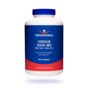 Orthovitaal Visolie 1000 mg epa 18% dha 12% 360sft