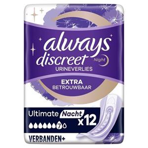 Always Discreet ultimate night 12 stuks