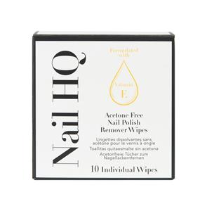 Nail HQ Acetone Free Nail Polish Remover Wipes 10 st