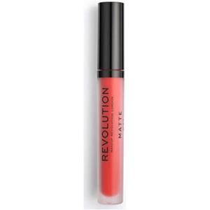 Makeup Revolution Lipgloss  Matte Lipgloss - 132 Cherry