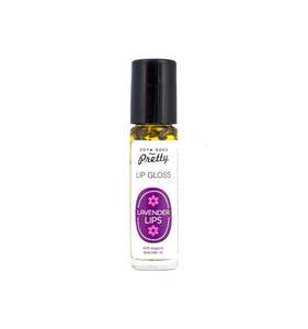 Zoya Goes Pretty Lip gloss lavender lips