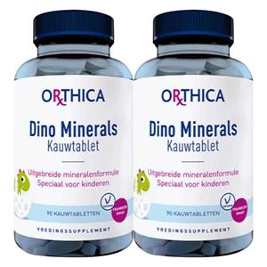 Orthica Gratis Verzending: 2x  Dino Minerals 90 kauwtabletten