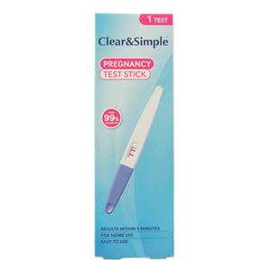 Clear & Simple Clear & Simple Zwangerschapstest Midstream 1 st