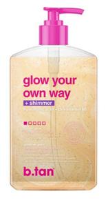 B.Tan Glow Your Own Way Shimmer 473 ml