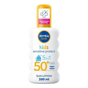 Nivea Kids Sensitive Protect & Play Sun Spray SPF 50+ 200 ml
