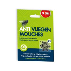Dr. Care Anti vliegen raamsticker 2 stuks