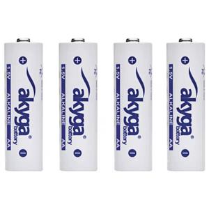 Akyga AA LR6 AA batterij (penlite) Alkaline 3050 mAh 1.5 V 4 stuk(s)