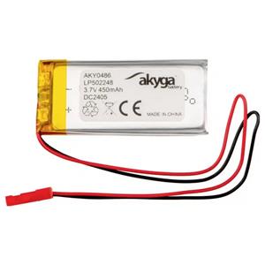 Akyga LP502248 Accupack Batterijgrootte: Speciaal LiPo 3.7 V 450 mAh