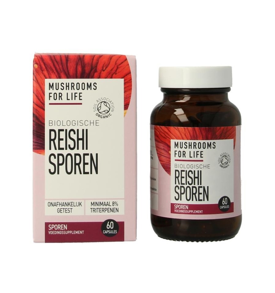 Mushrooms F Life Reishi spore paddenstoel bio