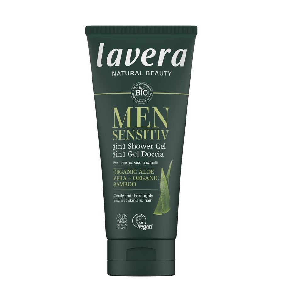 Lavera Men sensitiv 3-in-1 shower gel bio