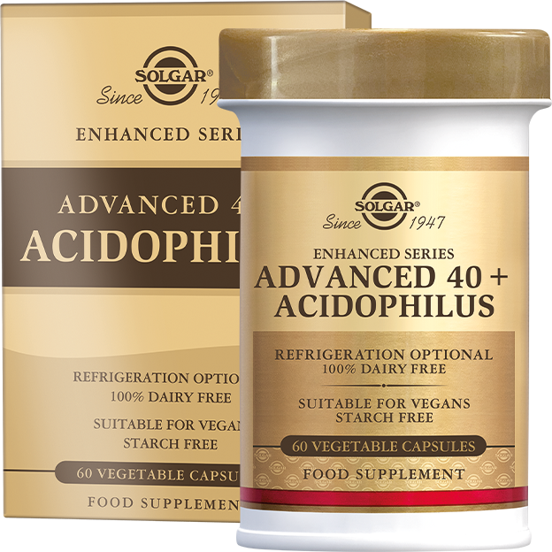 Solgar Advanced 40+ Acidophilus Probiotica Capsules