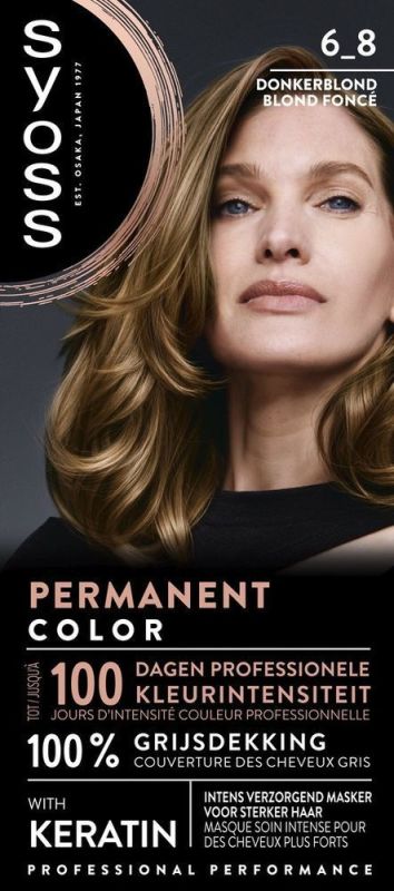 Syoss Color baseline 6-8 dark blond 1 Set