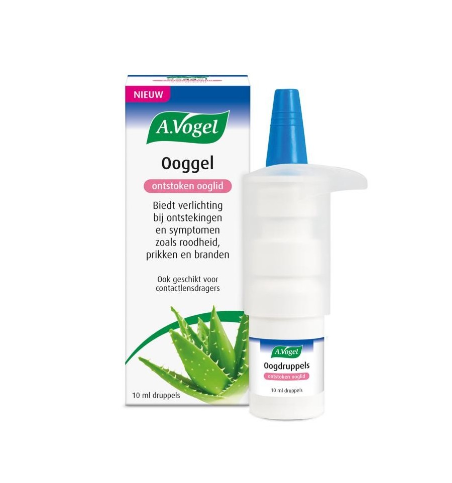 A Vogel Ooggel ontstoken ooglid