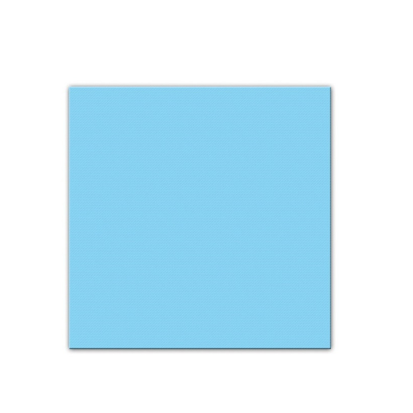 Givi Italia 50x Lichtblauwe servetten 33 x 33 cm -