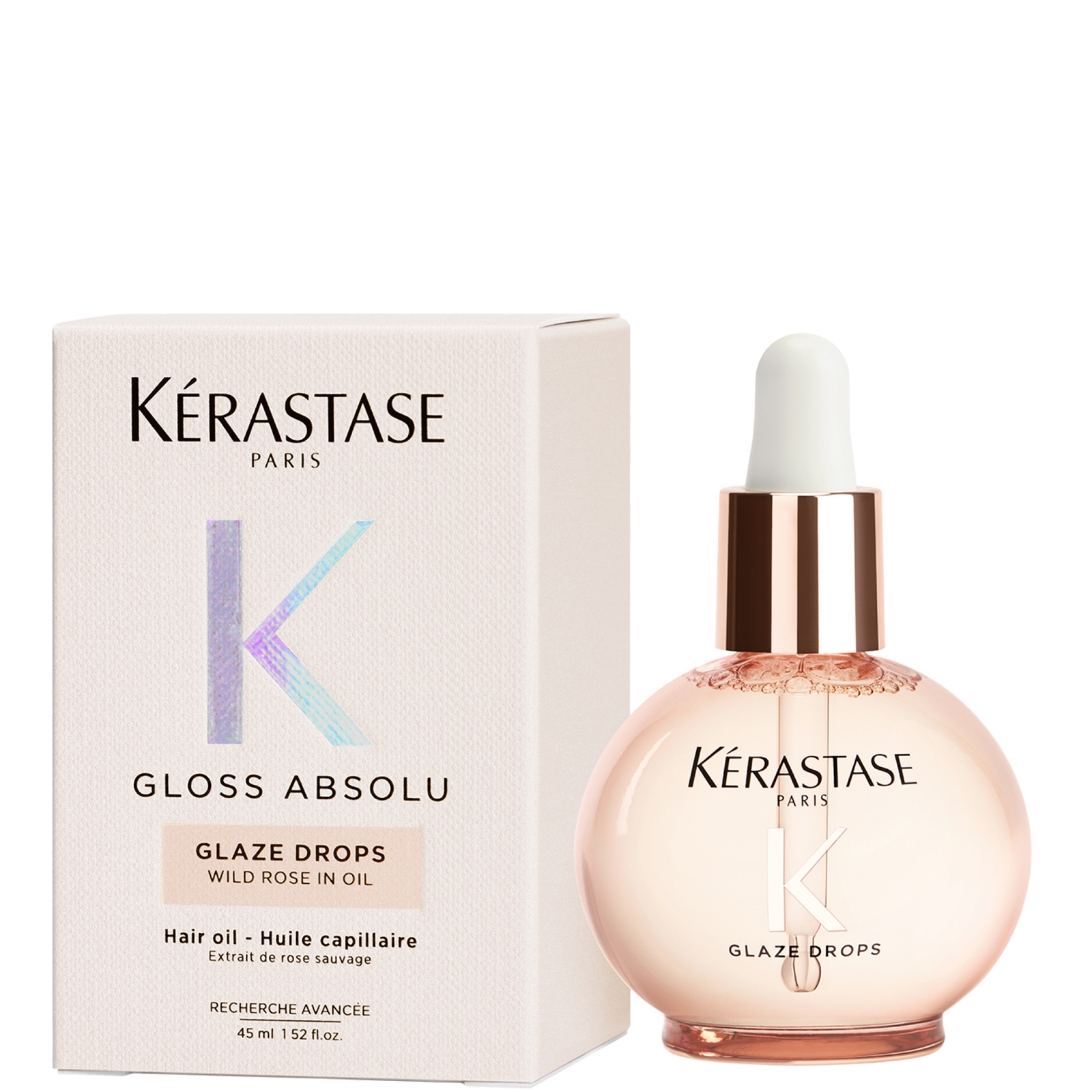 Kérastase Haarolie Voor Intense Glans En Zachtheid  - Gloss Absolu Glaze Drops Haarolie Voor Intense Glans En Zachtheid