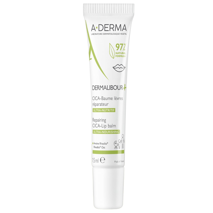 A-DERMA Dermalibour + Repairing CICA-Lip Balm