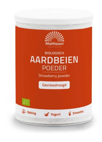 Mattisson HealthStyle Aardbeien Poeder