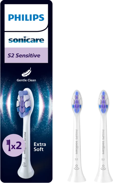 Philips Sonicare Sensitive HX6052/87 Wit (2 stuks)