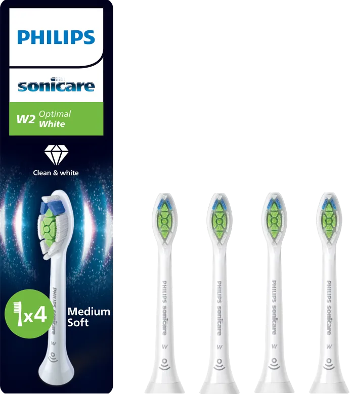Philips Sonicare Optimal White HX6064/87 Wit (4 stuks)