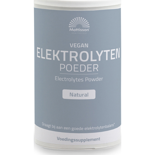 Mattisson Elektrolyten poeder naturel vegan 300 Gram