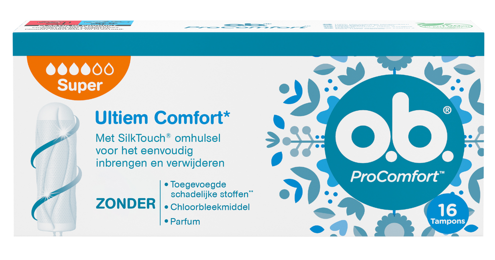 OB ProComfort Tampons Super