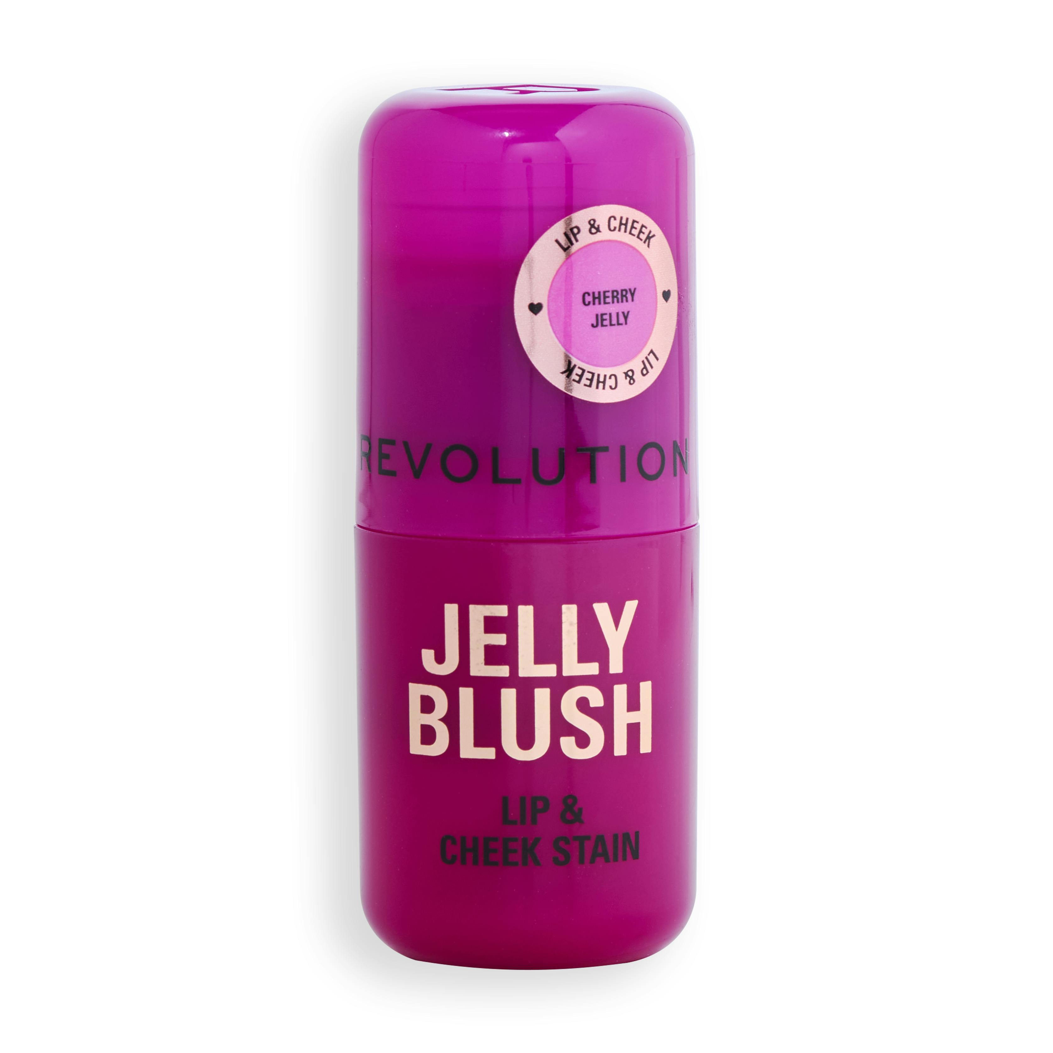 Revolution Jelly Blush Tint Sticks Cherry Red 5.5 g