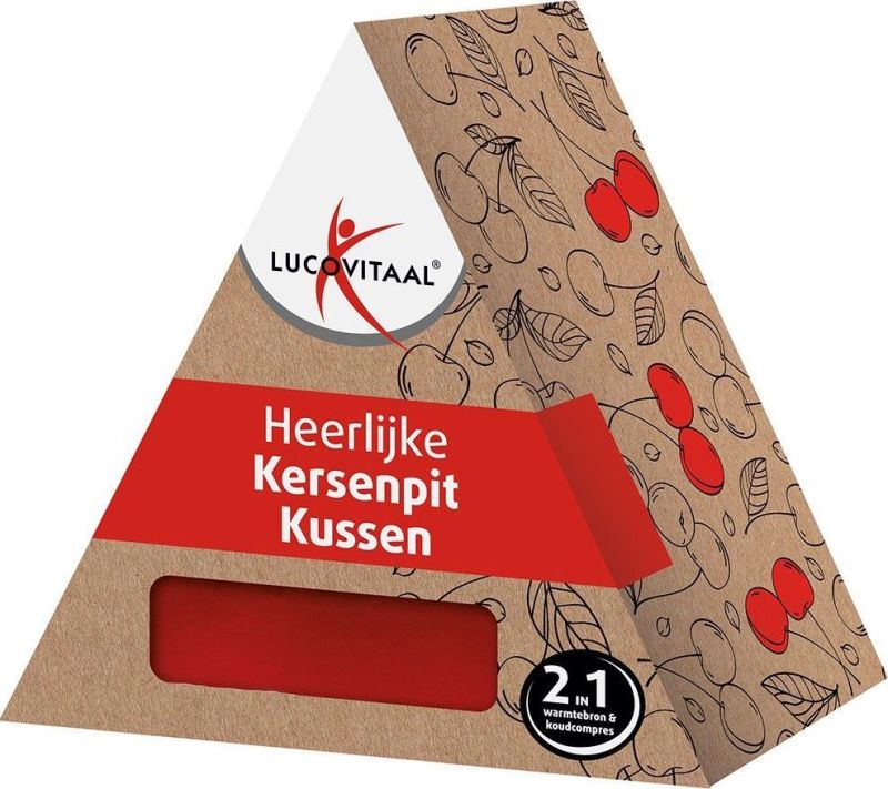 Lucovitaal Kersenpit kussen langwerpig 1st