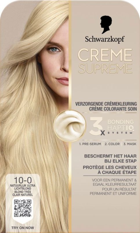 Schwarzkopf Crème supreme 10-0 licht blond 1st