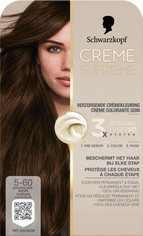 Schwarzkopf Crème supreme 5-60 bruin 1st