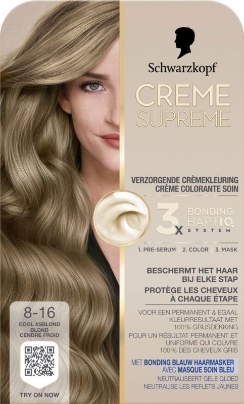 Schwarzkopf Crème supreme 8-16 blond 1st