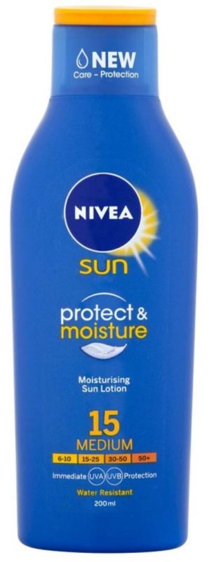 Nivea Sun lotion protect & moisture spf15 200 ML