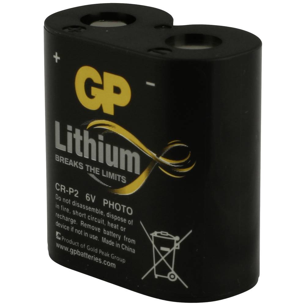 GP CRP2STD093C1 CR-P2 Fotobatterij Lithium 6 V 1 stuk(s)