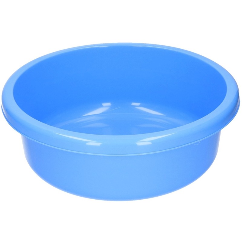 Benson Afwasteiltje - blauw - rond - 9 liter - 36x13 cm - afwasbak - kunststof -