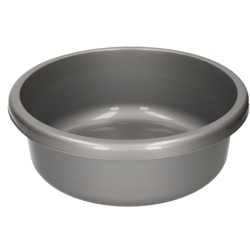 Benson Afwasteiltje - grijs - rond - 9 liter - 36x13 cm - afwasbak - kunststof -