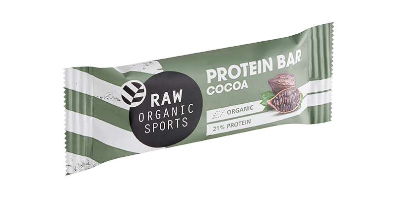 Raw Organic Sports Protein Bar Cocoa