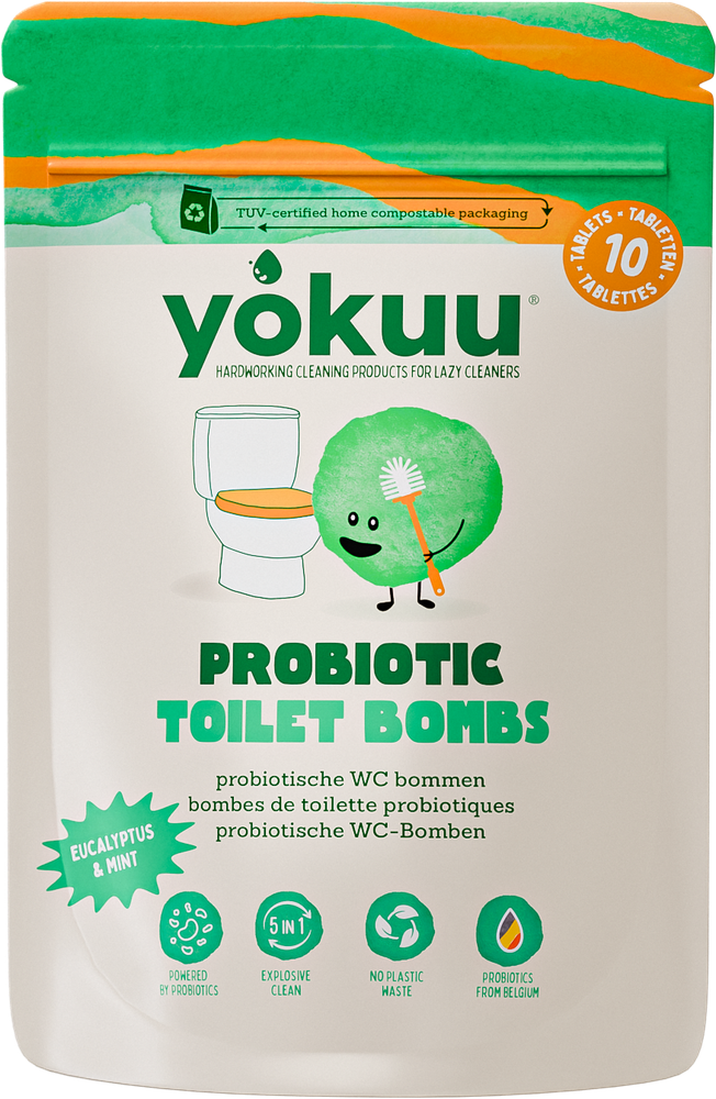 Yokuu Probiotic Toilet Bombs Eucalyptus & Mint