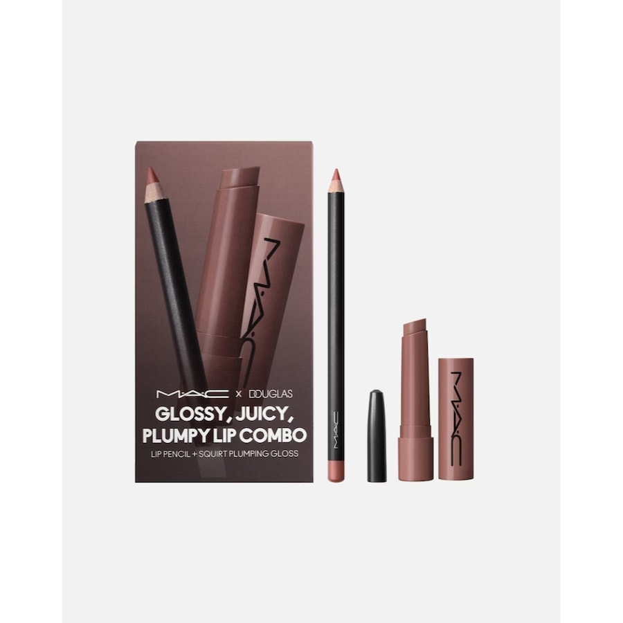 MAC Glossy, Juicy, Plumpy lip combo