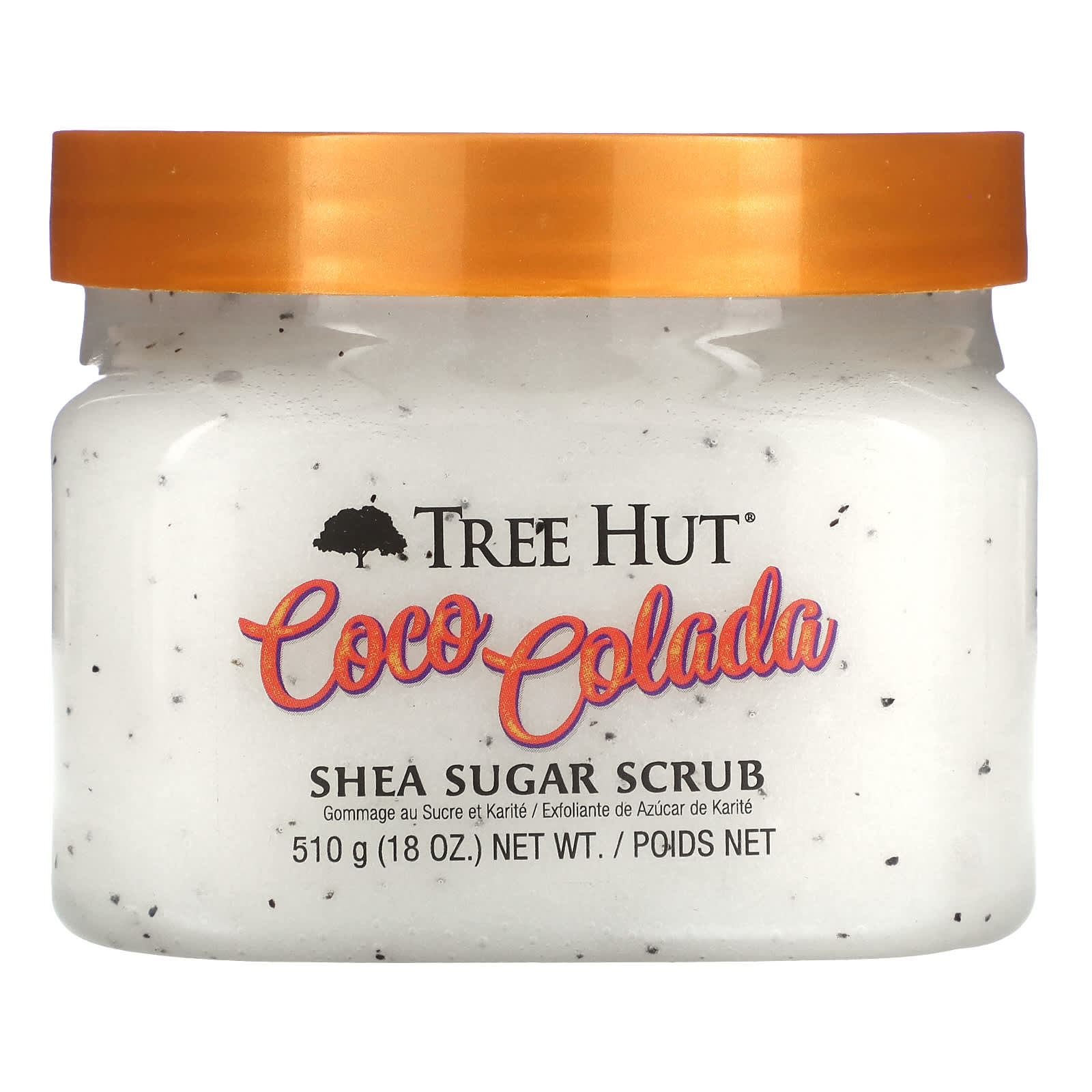 TREE HUT , Shea Sugar Scrub, Coco Colada, 510g (18oz)