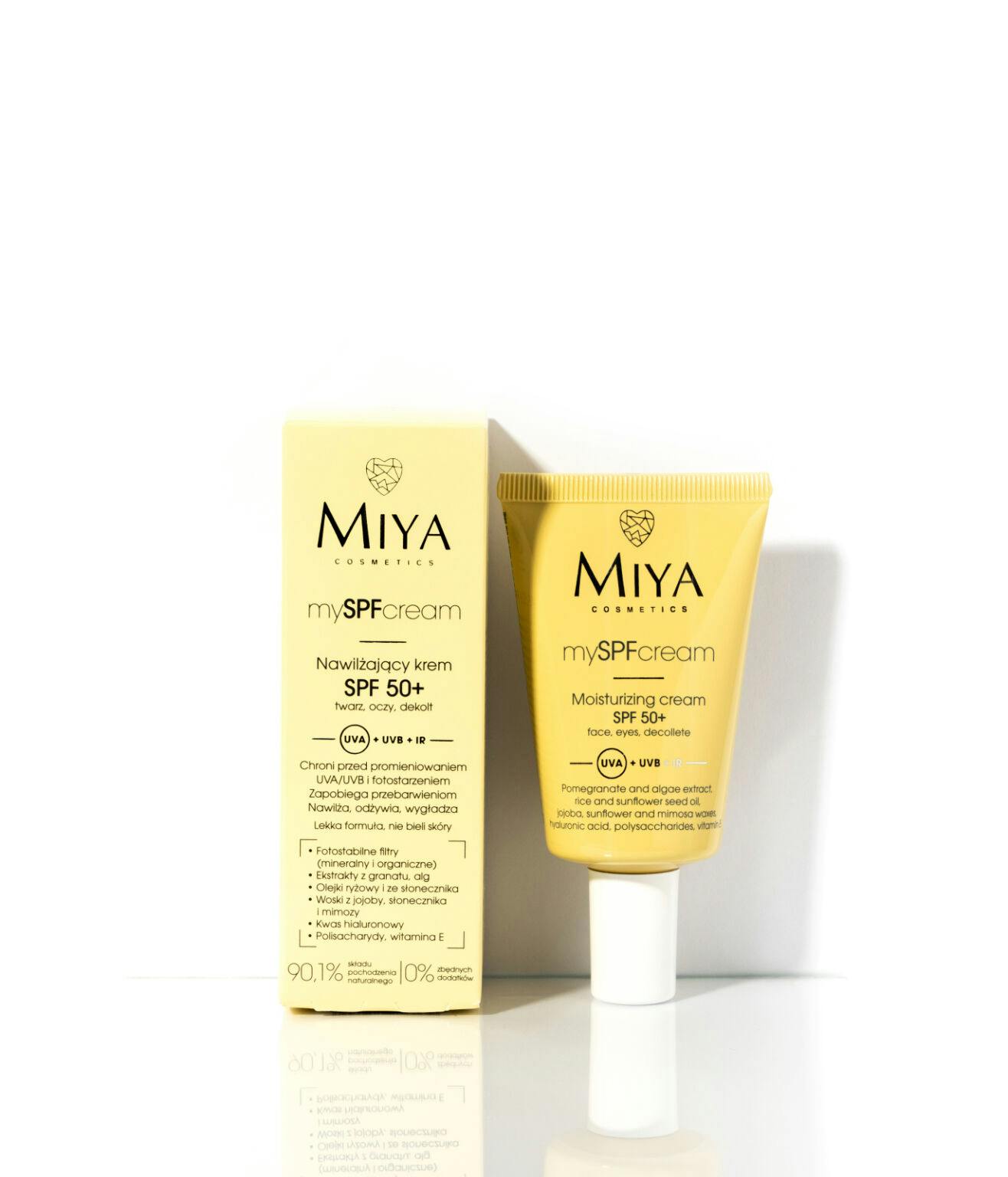 MIYA Cosmetics mySPFcream Moisturizing Cream SPF 50 40 ml