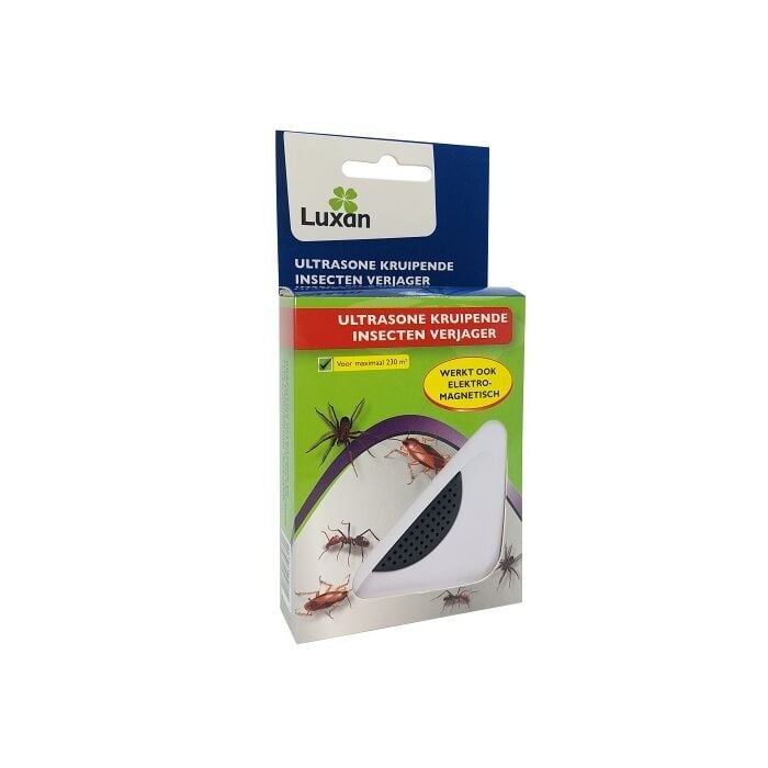 Luxan Ultrasone Kruipende Insecten Verjager 230m2