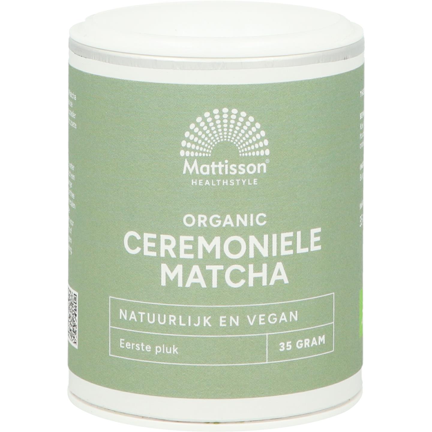 Mattisson Biologische Ceremoniele Matcha