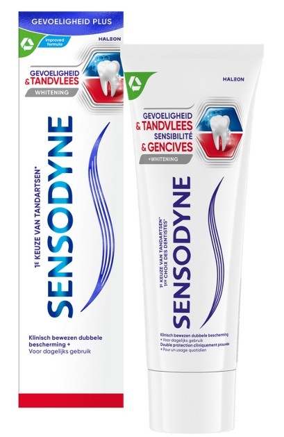 Sensodyne Gevoeligheid & tandvlees whitening tandpasta 75ML