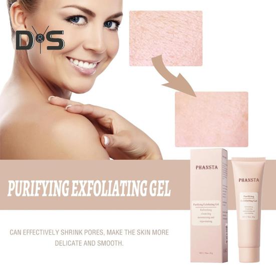 Beauty top 1/2/3/5Pcs Purifying Exfoliating Gel for Skin Tone Smoothness Moisturizing Brightening Fade Spots Fine Lines Deep Cleansing Face And Body Scrub Skin 2pcs